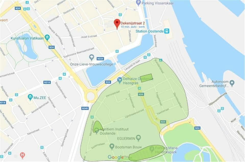 Appartement Aan Zee Oostende Bagian luar foto